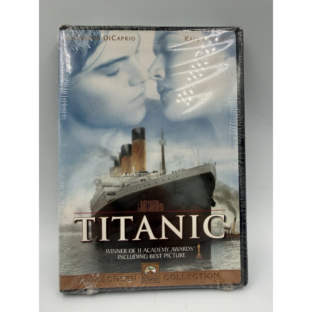 Titanic DVD Leonardo DiCaprio Kate Winslet Kathy Bates Billy Zane DVD WS SEALED
